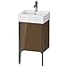 Duravit XViu Floor Standing Vanity Unit XV4531LB261 Olive Brown High Gloss, XViu Vanity Unit floorst, 1 Door 493x434x390, Olive Brown HG