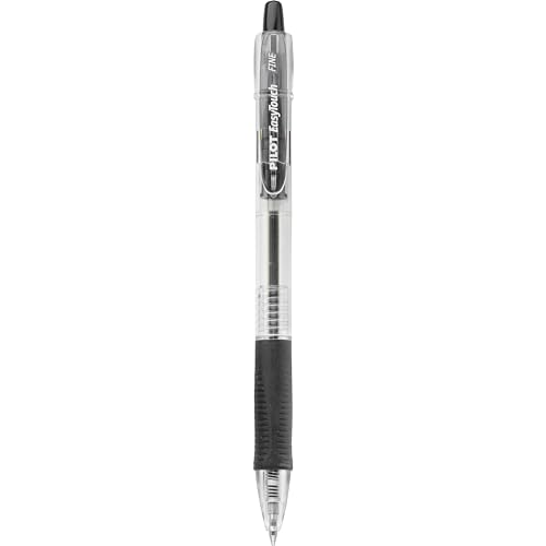 PILOT EasyTouch Ballpoint Pens, Fine Point 0.7mm, Black Ink, 12-Pack - image 3