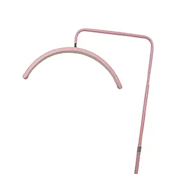 CLUB BOLLYWOOD 23Inches Half Circle Light with Phone Clip Floor Lamp 360 Degree Rotation Pink | Lamps | Home & Garden | Lamps, Lighting & Ceiling Fans | Lamps, Lighting & Ceiling Fans