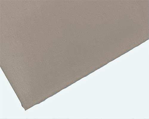 Plain Black Polycotton Fabric - 45 inch / 112 cm Wide (Black, 1 METRE)