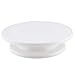 Piatto girevole per torte, piatto girevole per decorare torte Supporto girevole girevole Set di strumenti per la decorazione della pasticceria(bianca)