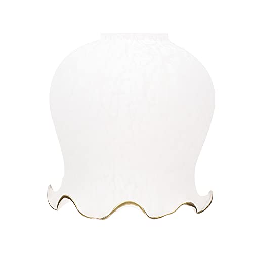 Uonlytech Lampada Paralume in Vetro da Comodino