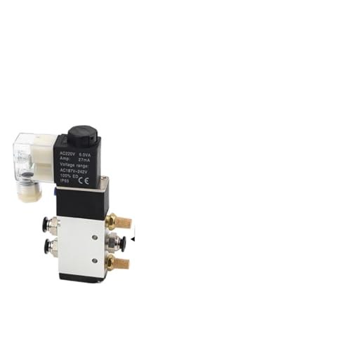 Válvula Solenoide Yadeke, Válvula De Aire, 220 V, Dos Posiciones, Cinco Vías, Válvula Inversora, 4 V, 210-08 CC, 24 V CA, 220 V, Bobina, Cilindro, CC 12 V, CA 110-08-06(Only solenoid valve,AC110V)