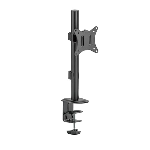 TM Electron Soporte Articulado para Monitor, VESA hasta 100X100, para Pantallas de 17” a 32” y hasta 9kg, Guía para Cables, Orientación Vertical y Horizontal