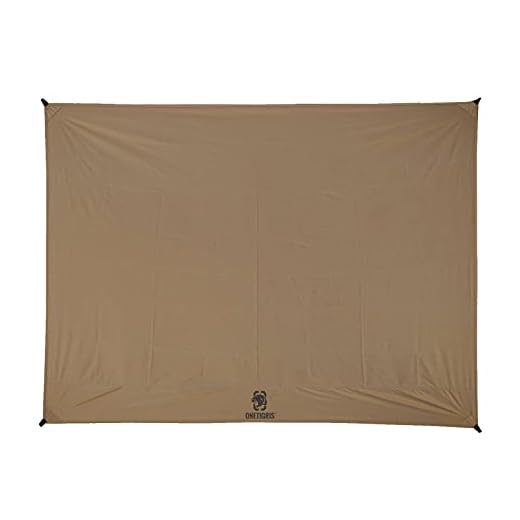 OneTigris Waterproof Tent Footprint, 81" x 65"