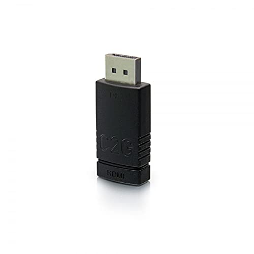 C2G DisplayPort™ na HDMI® konwerter adapterów - 4K 30Hz kompatybilny z Lenovo, HP, DELL, AMD i NVIDIA