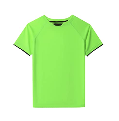 Image of DANI CHINS Boys Loose Athletic Short-Sleeve Shirt and Active Mesh Shorts Set