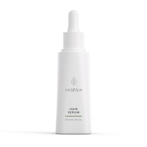The Spa Dr. Hair Serum - Clean Hair Thickening Serum with Red Clover and Pea Sprout Extracts and Peptides - 1.5 Fl. Oz.