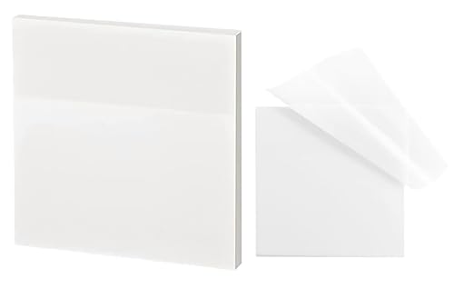 Image of Transparent Sticky Note Pad, 200 Sheets Self-Sticky Note Pads, 3x3 Inch Self Adhesive for Studying, Making Diagrams and Writing
