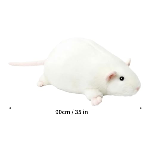 Peluche Hamster pour salon et canapé : une touche de décoration douce de 90 cm - 5