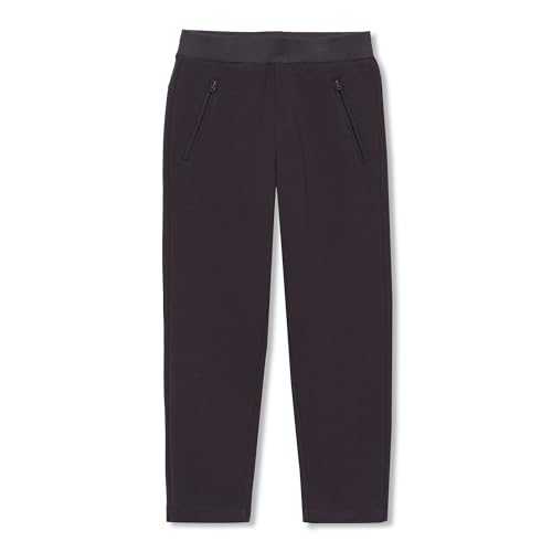 Lands' End Boys Iron Knee Tech Knit Joggers X-Small Light Black