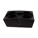 beler Schwarzer vorderer Mittelkonsolenbecherhalter BC3Z-7813562-AA Fit für Ford F-250 F-350 F-450 F-550 Super Duty 2011-2016