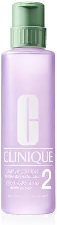 Clinique 3-Step Clarifying Lotion Face Exfoliator 2 | Toner With Witch Hazel | For Dry Combination Skin Types, 16.5 Fl Oz
