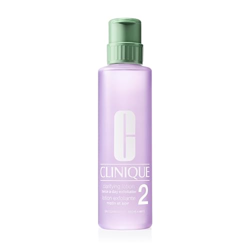 Clinique 3-Step Clarifying Lotion Face Exfoliator 2 | Toner With Witch Hazel | For Dry Combination Skin Types