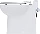 SFA SANICOMPACT 54 WC Waschschüssel Keramik mit integriertem Mahlwerk/Siphon