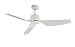 LUCCI AIR 210528 Airfusion Climate II Deckenventilator, 127 cm Durchmesser, Weiß, ECO-DC-Motor energiesparend (35 W), mit Fernbedienung (6 Stufen), Sommer/Winter Lauf