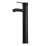 Ideale per Lavabi da Appoggio: altezza totale 29 cm, progettato appositamente per lavabi da appoggio. Beccuccio inclinato per un flusso d’acqua confortevole e senza schizzi