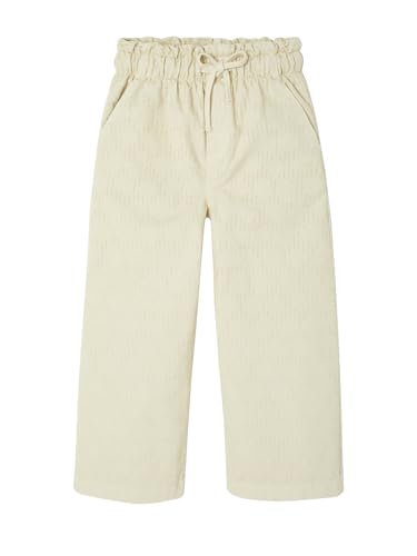 Pantalon fille large plumetis décontracté pour les journées d'école