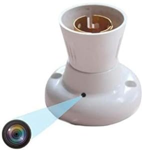 SIFACAM WiFi Bulb Holder Camera 1080p WiFi Wireless Cam Mini Smart Security Camera with Video Recording & HD Voice Quality