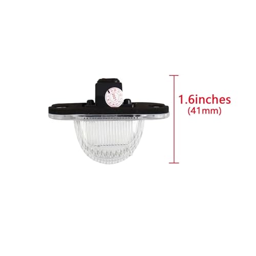 Luces matrícula Seat Toledo soluciona placa oscura con lámpara LED libre de fallos 5