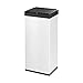 Hailo Big-Box Swing XL, kosz na śmieci, 52 litry, samozamykająca się pokrywa, worek na śmieci, rama zaciskowa, biała, Made in Germany, 0860-231
