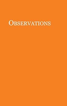 Hardcover Observations Book