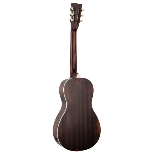 Ortega Guitars Guitare à résonateur acoustique-électrique série Americana 6 cordes, droite, Whiskey Burst (RRG30E-WB) - Les Beatles, Paul McCartney, John Lennon, RIngo Starr, George Harrison Ortega Guitars Guitare à résonateur acoustique-électrique série Americana 6 cordes, droite, Whiskey Burst (RRG30E-WB) – Image 3