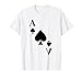 Karten Shirts - Maglietta da gioco di carte Pik As Maglietta