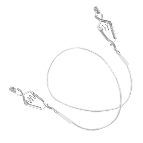 Happyyami Fencing Foil Cable Clip Professional Mask Cord Clamp for Epee Body Wire Durable Impact Resistant Design for Optimal Conductivity and Secure Connection