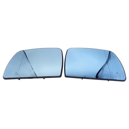 Glace de rétroviseur cassée ou gelée sur X5 E53 ? Paire de verres chauffants de rechange