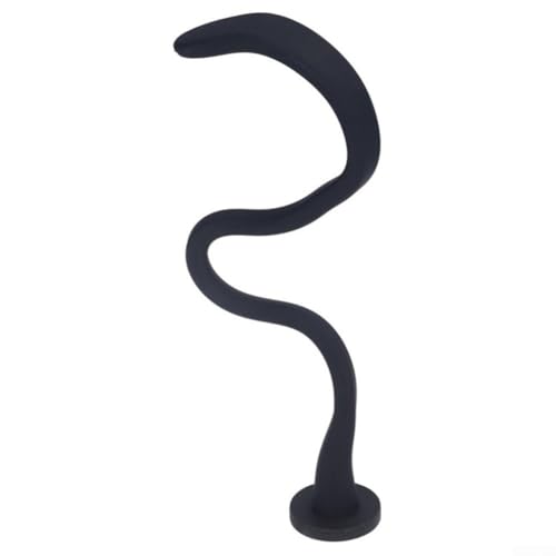 Silicone Magnetic Door Prop for Front Load Washers, Ensures Ventilation and Prevents Molding, Compatible with Most Models (Is black)