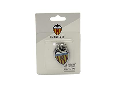 Chapa Identificativa para Perro Valencia, Accesorios para Mascotas, Fútbol, Producto Oficial (CyP Brands) | Ya disponible en tu tienda friki favorita! En mundofriki.es!