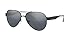 Armani Exchange A|X Mens AX2034S Aviator Sunglasses, Black/Light Grey Mirrored/Black, 59 mm