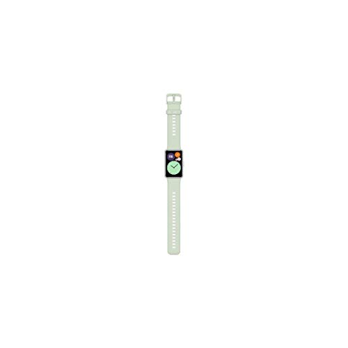 HUAWEI WATCH FIT Montre Connectée, Boitier en métal, écran AMOLED de 1.64", 10 Jours D'autonomie, 96 Modes D'entraînement, GPS Intégré,SpO2, Capteur de Fréquence Cardiaque, Gestion du Sommeil, Vert