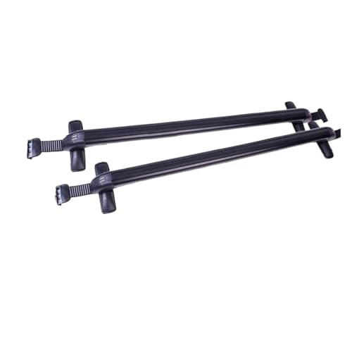 Barres de toit Mini Cooper S R56 2006-2013 et Clubman R55 en aluminium noir 2 pièces