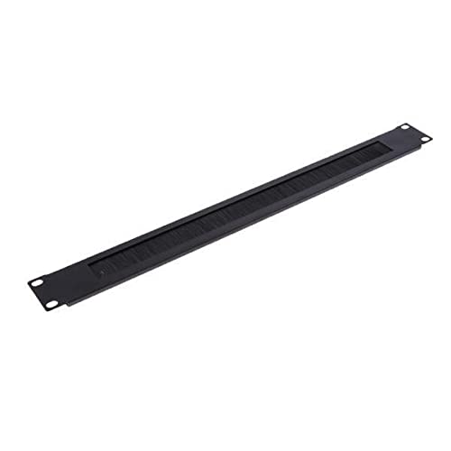MERISHOPP®4xBrush Panel 19" 1U Server Data Cabinet Cable Management Rack Mount Bar Slot |Computers/Tablets & Networking |Enterprise Networking Servers|Racks Chassis & Patch Panels|Rackmount Cabinets-image-37