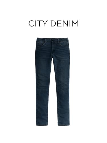 Image of Minus One Slim Fit Stretchable Mid Rise Jeans for Men | Mens Denim Cotton Pants | Stylish Ankle Length Jean