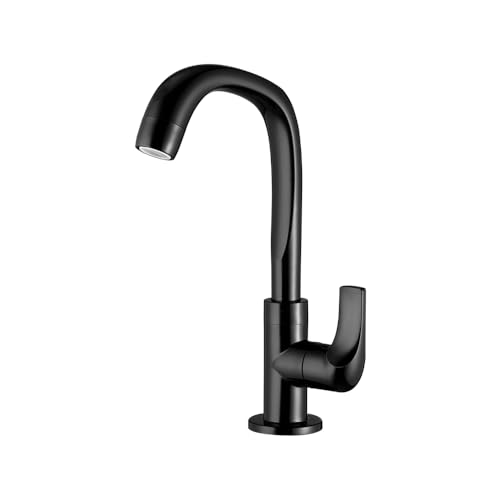 Torneira Banheiro Mesa Lorenzetti Fitt Abs Preta 1/4 Volta