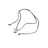 Zanthicia Collar con colgante de corazón, estilo gótico, moderno y sencillo, con forma de gargantilla corazón grueso.