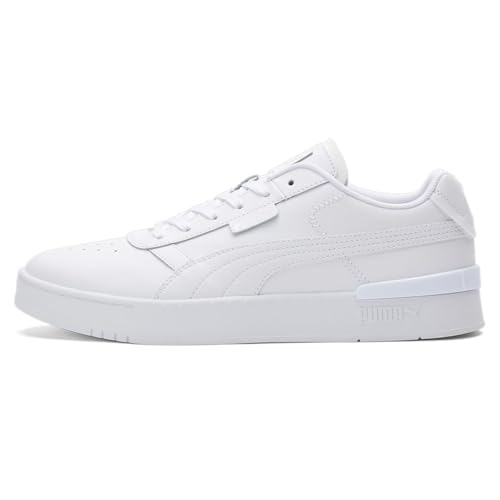 PUMA PUMA Men's CLASICO Sneaker, Puma White-Puma White-Puma Silver, 13