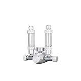 UGPET CO2-Regler Aquarium CO2 Regler mit Magnetventil Einweg-Blasenzählerfischtank-Steuerungssystem Kit CO2 Druckreduzierventil (Color : Regular Version, Size : W21.8)