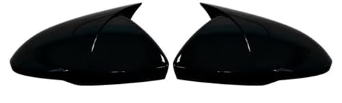 Coques de rétroviseurs pour Cruze 2018 au style noir brillant avec reflets miroir haut de gamme