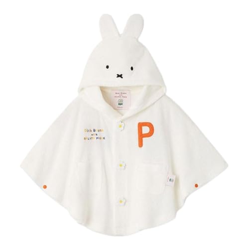 ジェラートピケ Dick Bruna キッズアンドベイビー ベビー miffy パイルポンチョ ジェラピケ ルームウェア gelato pique Kids＆Baby BABY(OW-オフホワイト、80)のサムネイル