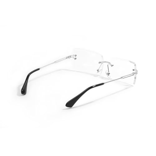 Image of SAM AND MARSHALL HARPER Eyeglass I Light Weight Frames I Rectangle Shape I Sheet Metal Frames I Prescription Friendly I Men & Women