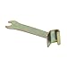 TDC TDF Ducting Clip Cleat Tool - Universal Air Duct Clamp Wrench HVAC Hand Tool Hook Code Angle Spanner Duct Fitting 14MM Spanner Wrench Tool for Common Flange Ducts (2)