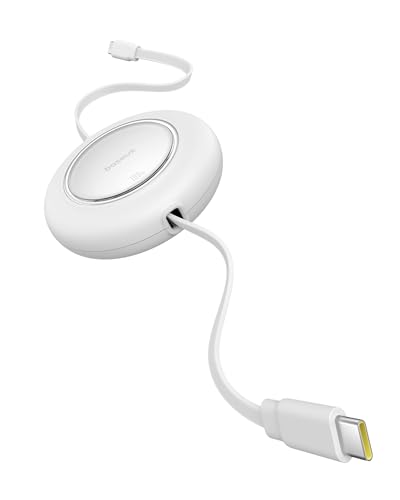 「VGP 2025受賞」Baseus 充電ケーブル 巻き取り式 USB-C ケーブル 急速充電 100W 5A PD対応 絡まない コン...