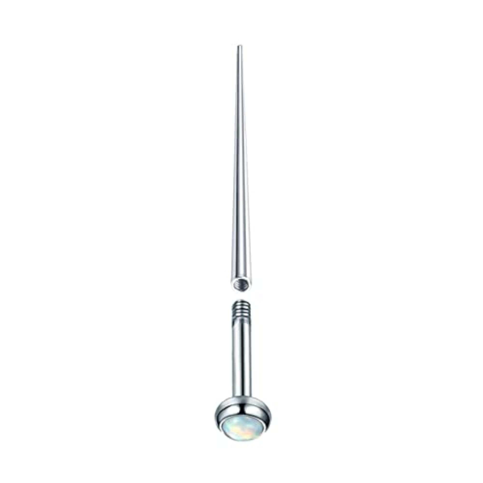 Stainless Steel Threaded Taper Piercing Tool, Body Jewelry Supplies