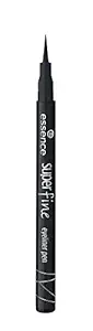 essence cosmetics| 3-Pack Black Superfine Eyeliner Pen | Longlasting & Pigmented Liquid Formula | Glide-on & Precise Application | Felt Tip Applicator Pencil | Vegan & Paraben Free | Cruelty Free