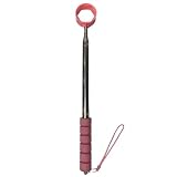 Edelstahl Golfball Retriever für Putter Wasser, Golfball Picker Ball Retriever Werkzeug Golf zum Picken in Wasser oder Busch (Rosa)