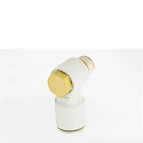 Codo macho universal KQ2V para eliminar fugas de aire en roscas 08-01S